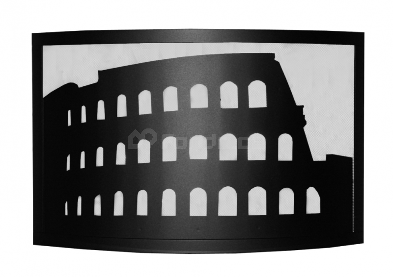 Krbová zástěna jednodílná mod.245 Colosseo