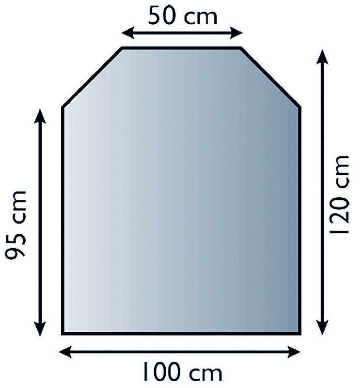 Lienbacher 21.02.889.2 podkladové sklo pod kamna