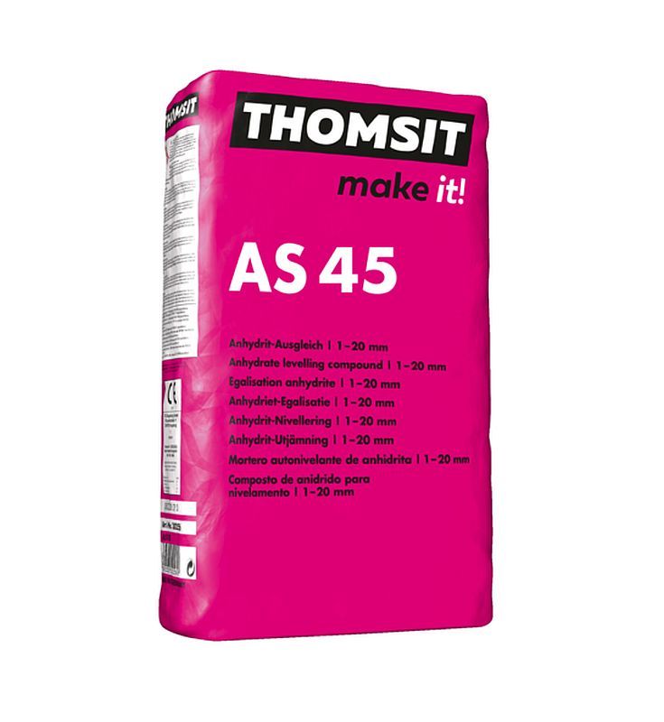 Thomsit AS 45 Kalciumsulfátová samonivelační stěrka